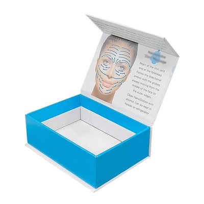Flap Box Custom Luxury Magnetic Packaging Skin Care Product Foam Insert Magnet Box Wyroby do pielęgnacji skóry