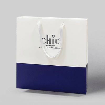 Akcesoria wstążkowe Logo na zamówienie Papierowa torebka do zakupów detalicznych