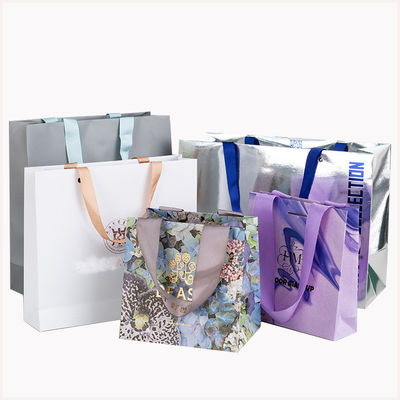 Produkty odzieżowe z tkaniny OEM Obuwie Worek papierowy Custom Luxury Shopping Bags