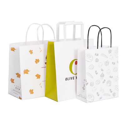 Produkty odzieżowe z tkaniny OEM Obuwie Worek papierowy Custom Luxury Shopping Bags