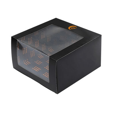 Zaopatrzenie w papierowe kapelusze Baseball Cap Window Gift Box With Clear PVC Window for Baseball Cap