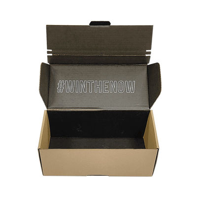 Certyfikat FSC Łatwy pasek łzowy Otwarcie Pieczęć Brązowy Kraft Cardboard Cardboard Box Pudełka pocztowe pocztowe