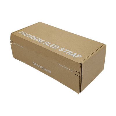 Certyfikat FSC Łatwy pasek łzowy Otwarcie Pieczęć Brązowy Kraft Cardboard Cardboard Box Pudełka pocztowe pocztowe
