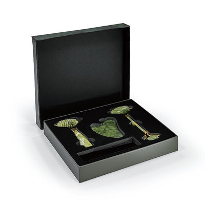 Zindywidualizowane logo Premium Green Cardboard Lid Top Cover And Bottom Luxury Cosmetic Packaging Gift Box