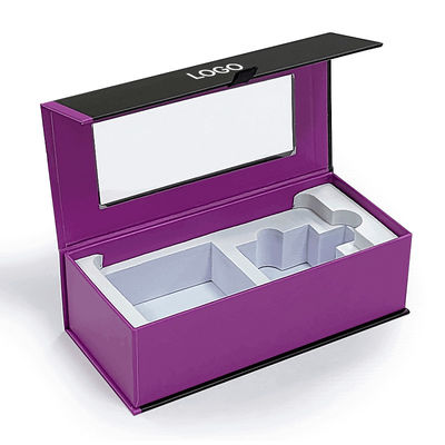 Logo na zamówienie Luxury Cardboard Magnetic Wireless Headphone Packaging Box z EVA Liner Packaging Hanging Box