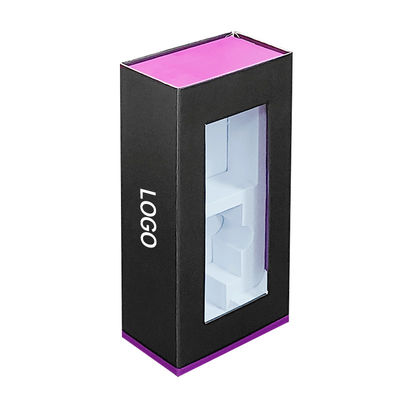Logo na zamówienie Luxury Cardboard Magnetic Wireless Headphone Packaging Box z EVA Liner Packaging Hanging Box