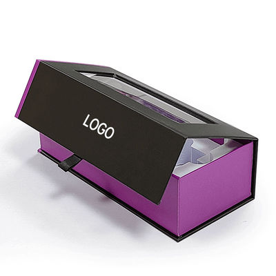 Logo na zamówienie Luxury Cardboard Magnetic Wireless Headphone Packaging Box z EVA Liner Packaging Hanging Box