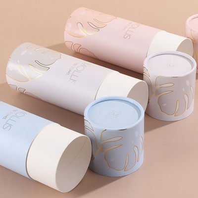 Premium Custom Tube Boxes for Perfume Skincare Recykling Cardboard Round Paper Tube Packaging with Logo Printing (Premium niestandardowe pudełka z rurami do perfum i pielęgnacji skóry)