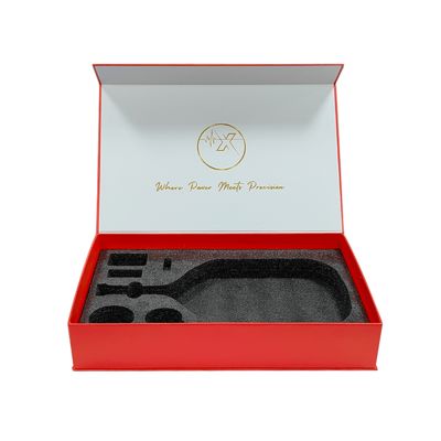 Sprzedaż hurtowa na zamówienie Wielkie pudełka magnetyczne opakowania do badmintonu i rakiet padelowych Wielkie pudełka podarunkowe z drukiem logo