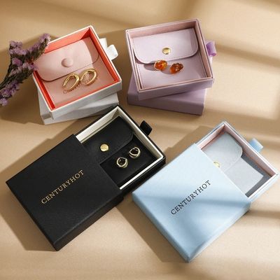 Luxury Jewelry Box Packaging Custom Logo Personalized Jewelry Gift Boxes Elegant & High-End Jewelry Packaging Box dla kobiet