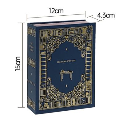 Niestandardowe drukowane luksusowe pudełko prezentowe w kształcie książki do pakowania markowych świec, wysokiej jakości rozwiązanie na prezent ślubny i świąteczny