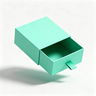 Sprzedaż hurtowa Luxury Square Pattern Drawer Slide Biały Karton Opakowanie podarunkowe Pudełko biżuteryjne