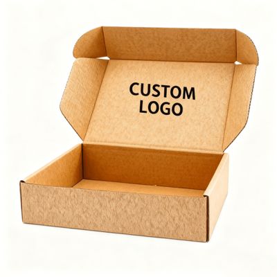 Wysyłkowe Pudełka Lotnicze Recyklingowe Odporne Wytrzymałe Tektura Falista Tłoczenie Do Pakowania Małych Firm