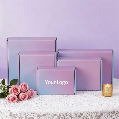 Custom Biodegradable Corrugated Cardboard Gift Box Small Luxury Mailer Packaging Paper Boxes