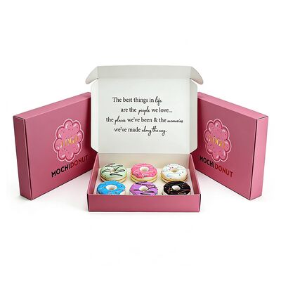 Przystosowane do środowiska białe pudełka z papieru Kraft z falistego kartonu Flip Top