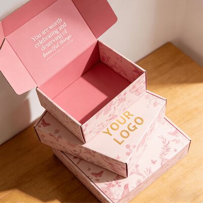 Producent Niestandardowe, przyjazne dla środowiska kartony faliste, pudełka papierowe do wysyłki odzieży