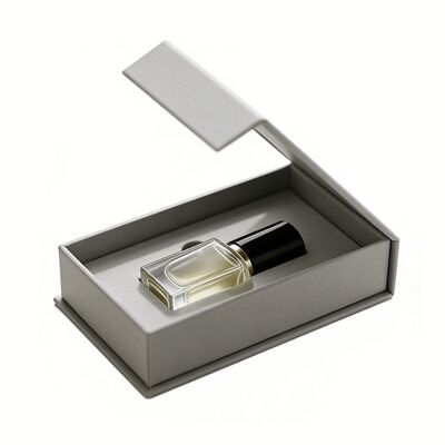 Niestandardowe, ekologiczne pudełko prezentowe na perfumy z nadrukiem UV, sztywne, zamykane na magnes, ze strukturą wieczka do wysokiej klasy pudełek papierowych