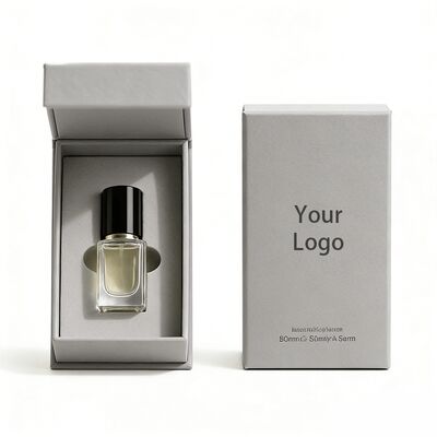 Niestandardowe, ekologiczne pudełko prezentowe na perfumy z nadrukiem UV, sztywne, zamykane na magnes, ze strukturą wieczka do wysokiej klasy pudełek papierowych